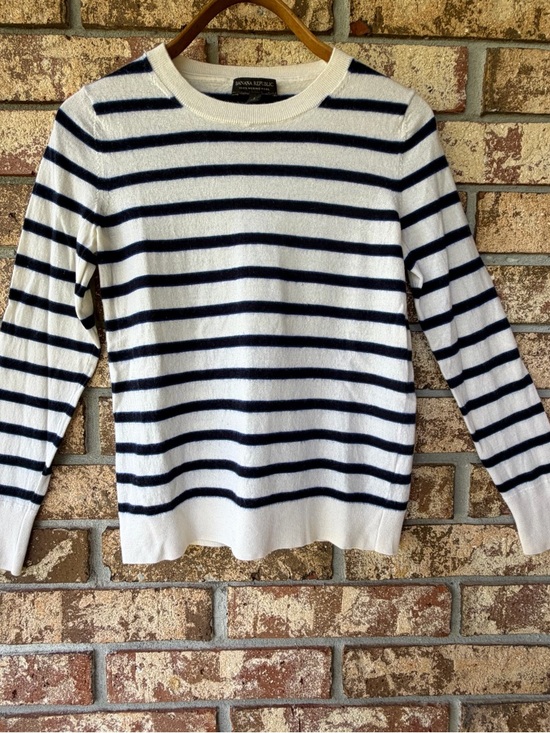 Banana Republic Sweaters - Banana Republic Crew Neck Sweater Size Small 100% Merino Wool Nautical Stripes